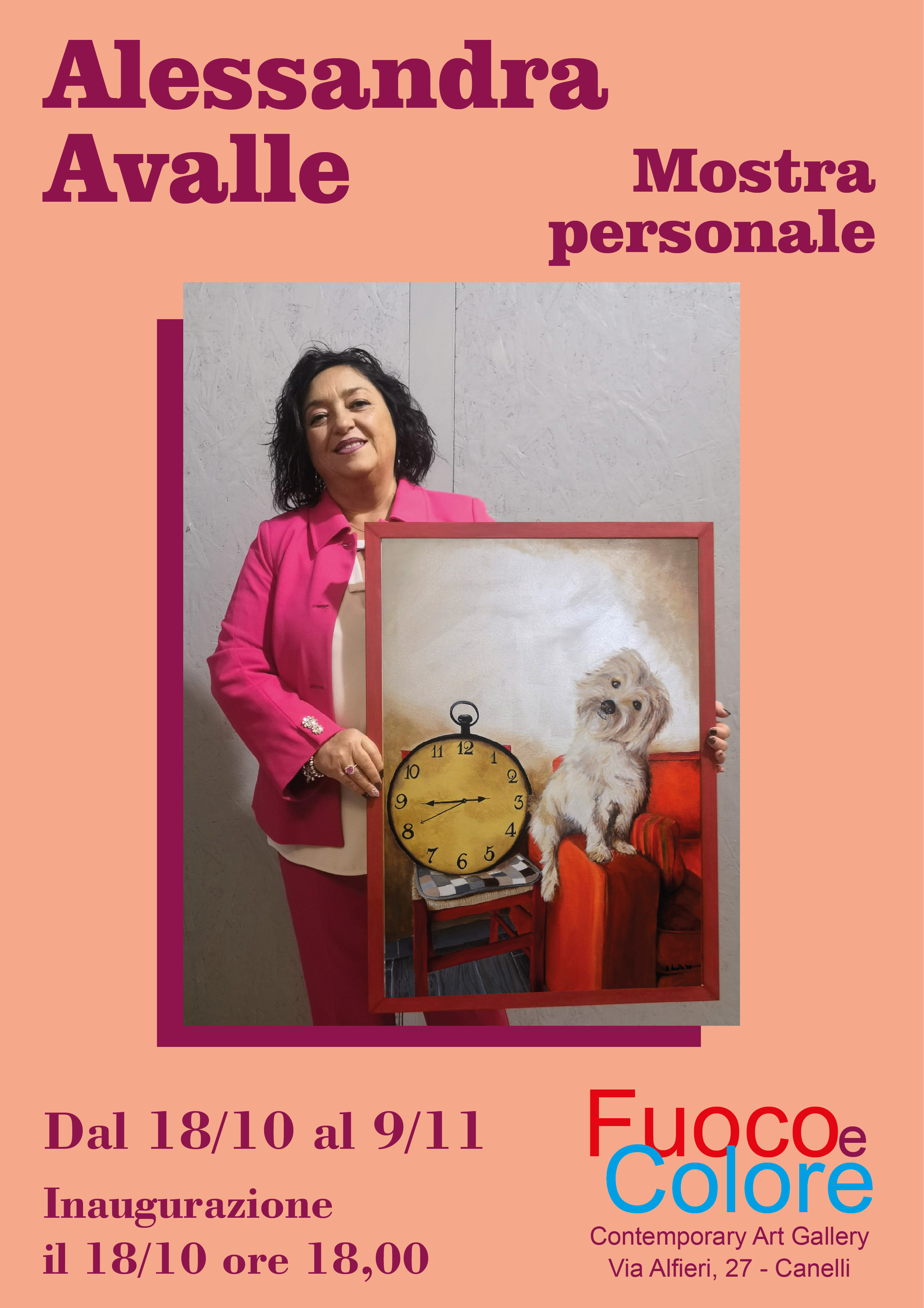 Mostra personale - Alessandra Avalle